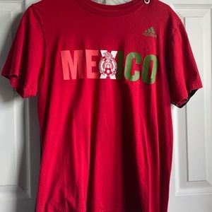Adidas Mens Mexico T shirt used M